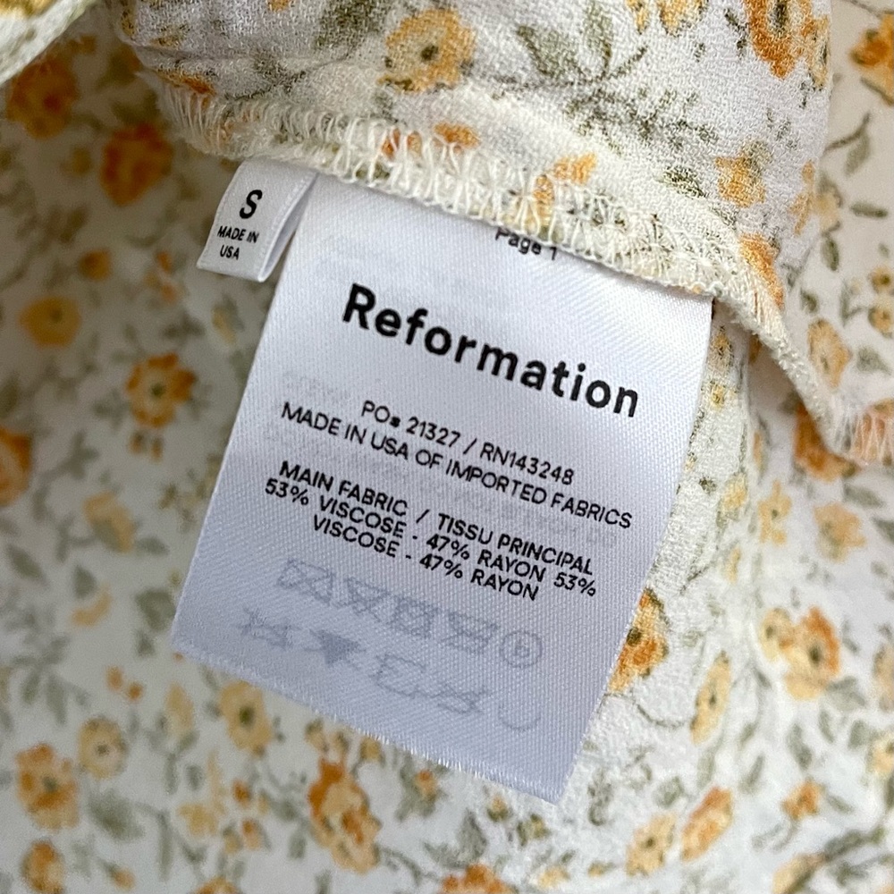 Reformation Nell Top in Lima - Picture 7 of 8
